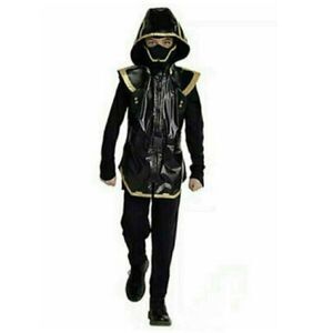 NEW SUPERHERO Ronin Costume Boys / Kids Size 3 Avengers Ninja Black Disney NWT